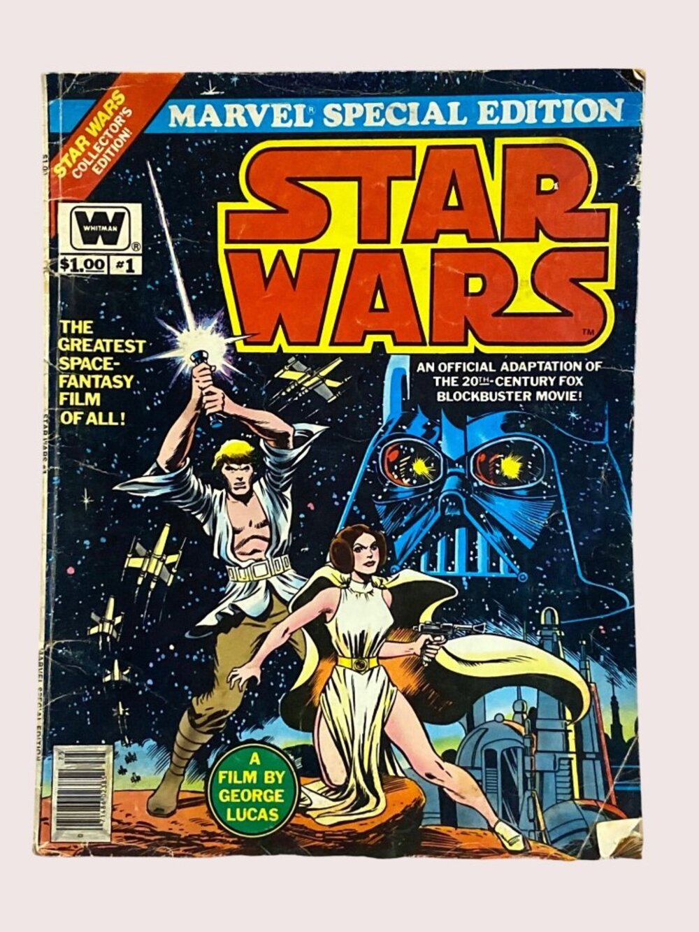 VTG Whitman Star Wars Comic Book Large Marvel Special Edition 1977 Issue #1